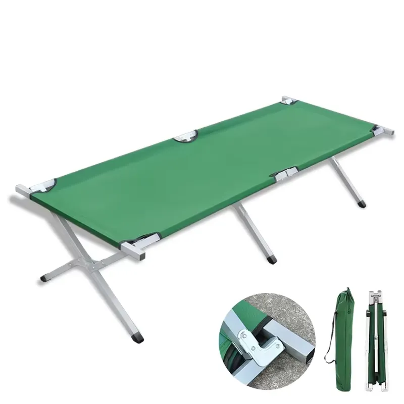 Camping Cot Foldable - Lettino Pieghevole Portatile per Emergenze Esterne,