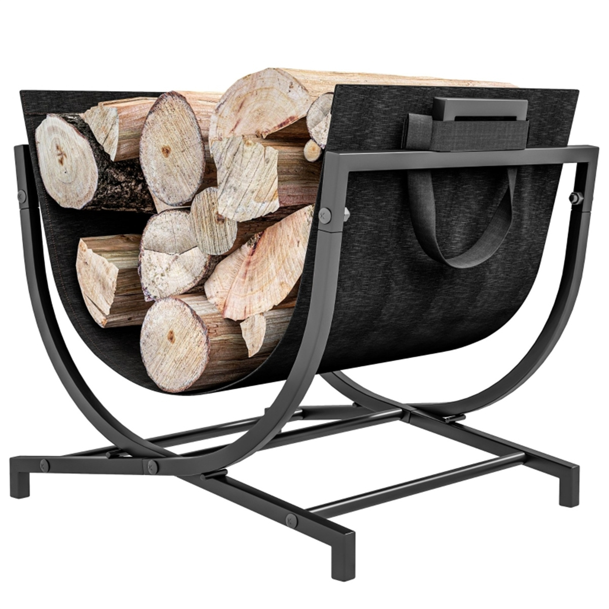 Outdoor Furniture Wooden - Porta Legna da Esterno Resistente per