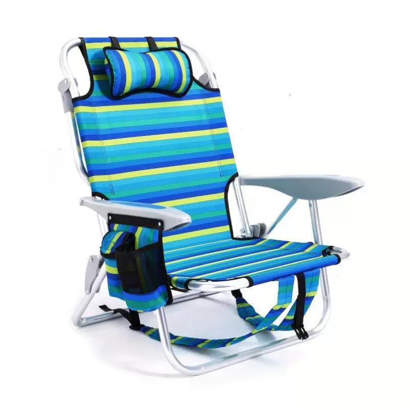 Outdoor Furniture Factory - Sedia da Spiaggia Pieghevole a 5