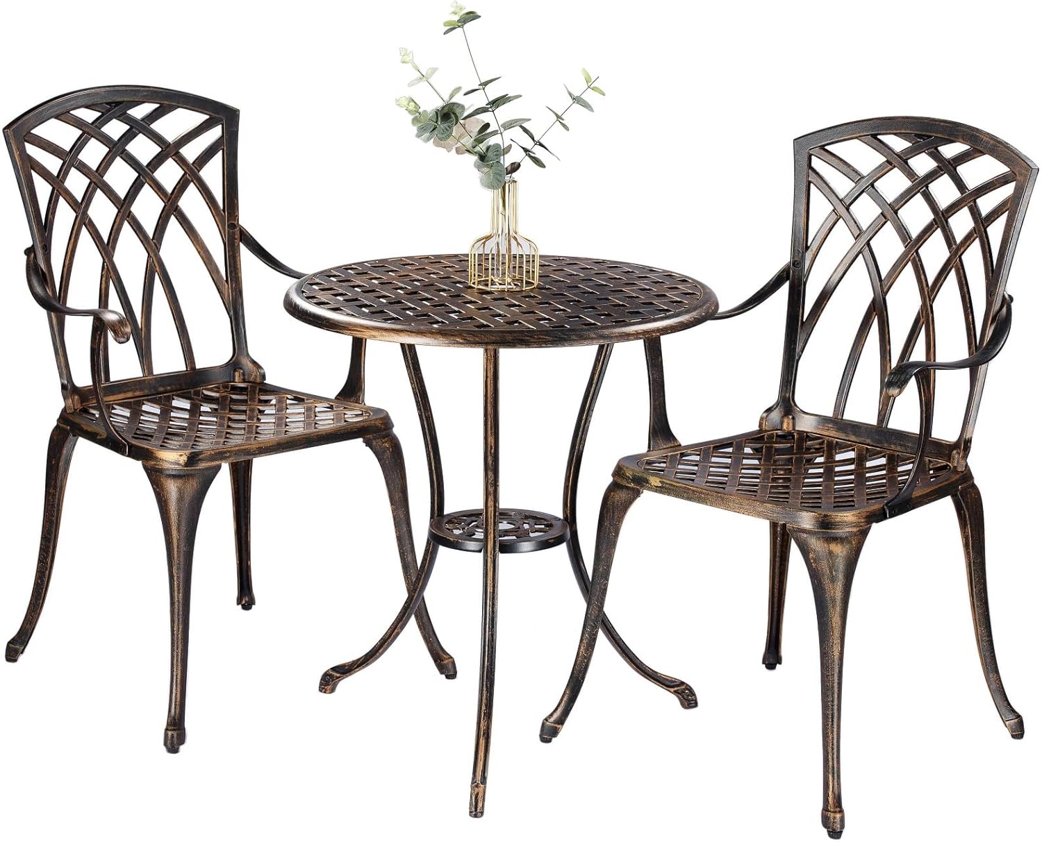 Outdoor Furniture Patio - Set da bistrot da esterno in