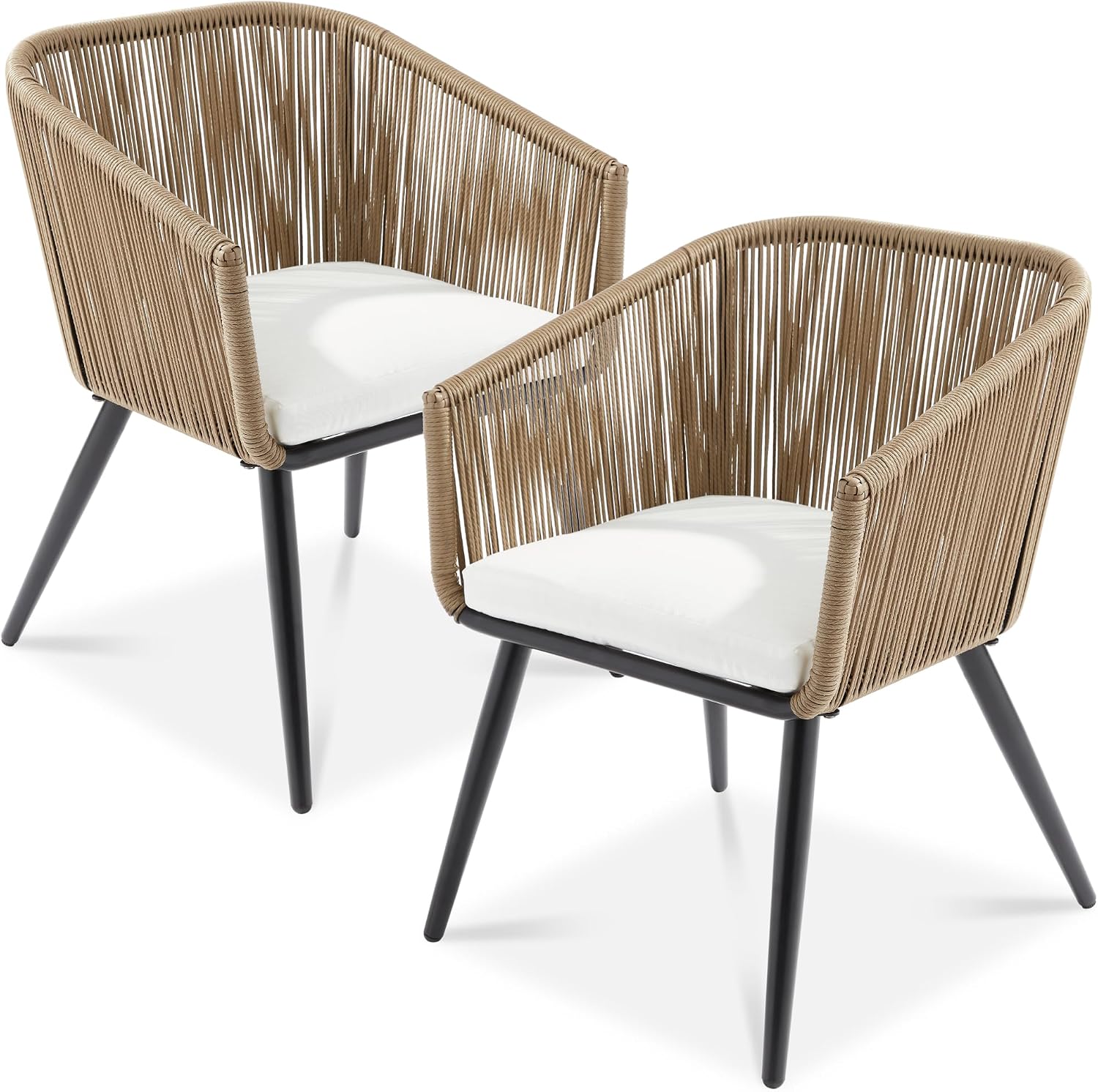 Outdoor Furniture Metal Chairs - Sedie da pranzo da esterno in