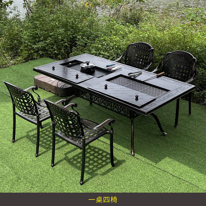 Outdoor Furniture Wooden - Set di mobili da giardino in