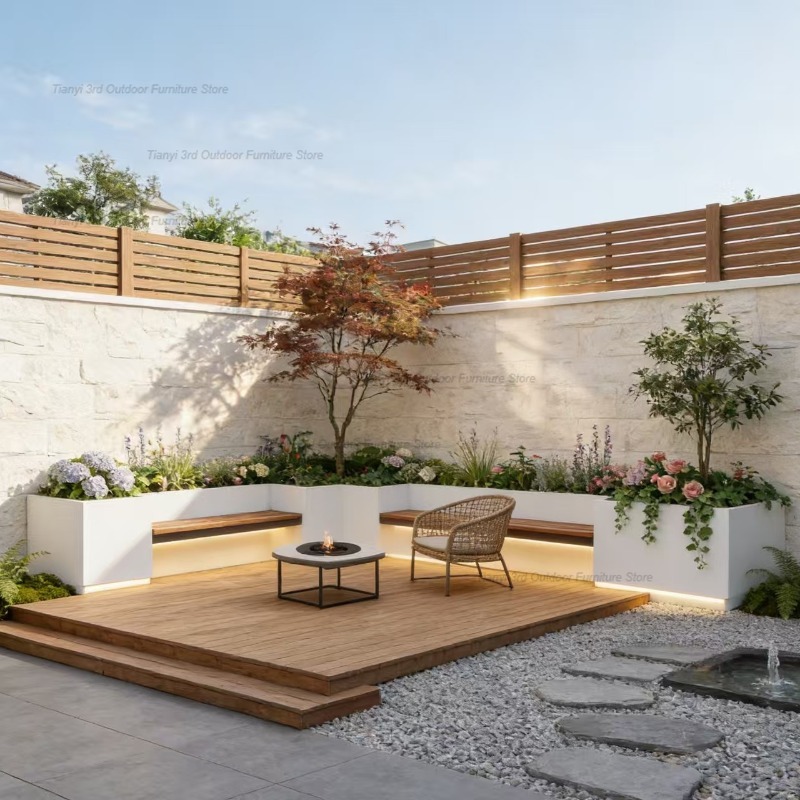 Sgabello Luminoso da Terrazzo  - Outdoor Furniture Metal Chairs recensione e prezzo