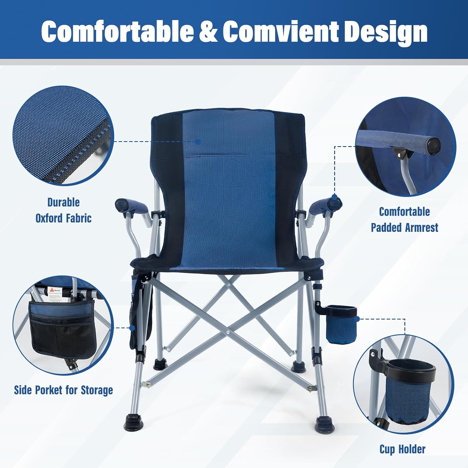 Sedia da Campeggio Pieghevole  - Outdoor Furniture Factory recensione e prezzo