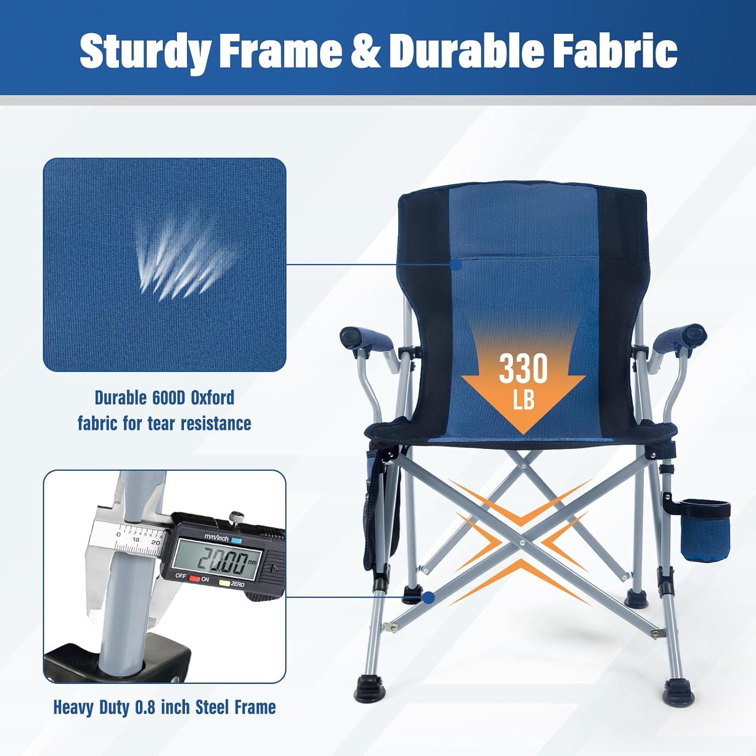 Sedia da Campeggio Pieghevole  - Outdoor Furniture Factory recensione e prezzo