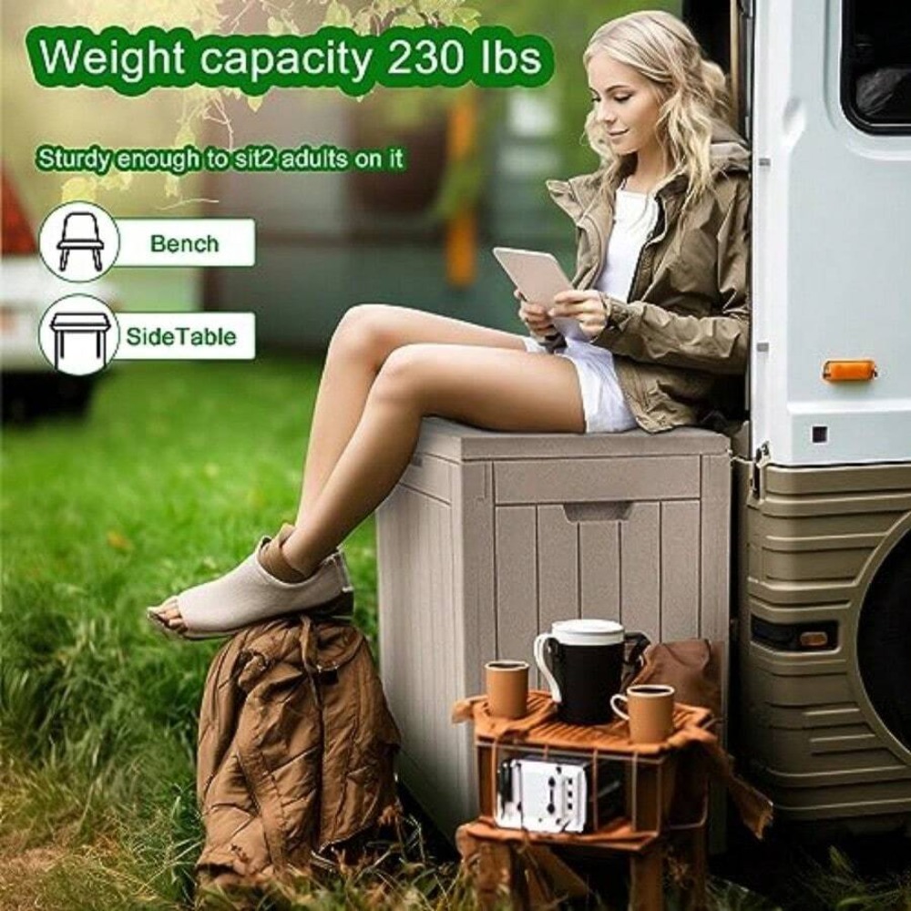 Cassetta da Esterno in Resina  - Outdoor Furniture Weatherproof recensione e prezzo