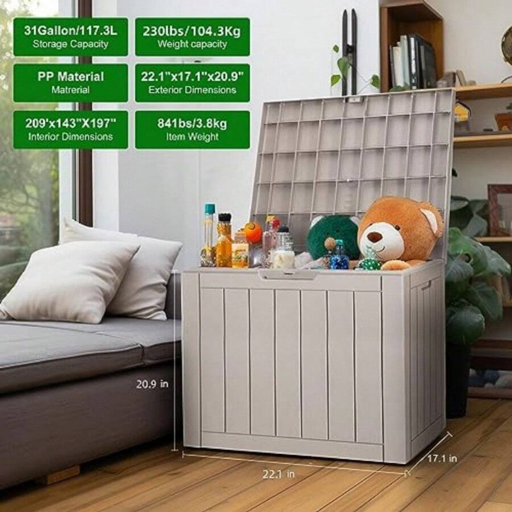 Cassetta da Esterno in Resina  - Outdoor Furniture Weatherproof recensione e prezzo