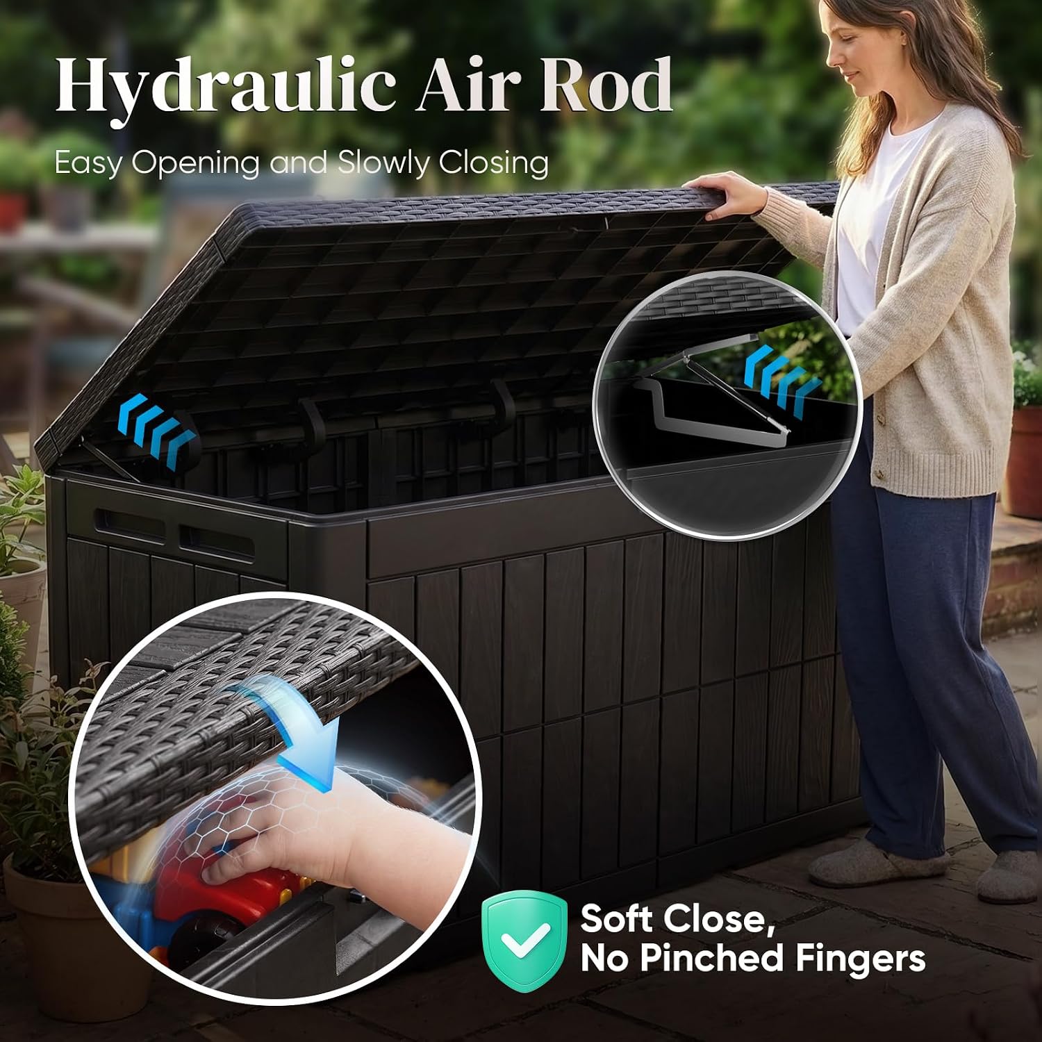 Contenitore da Esterno Grande  - Outdoor Furniture Weatherproof recensione e prezzo