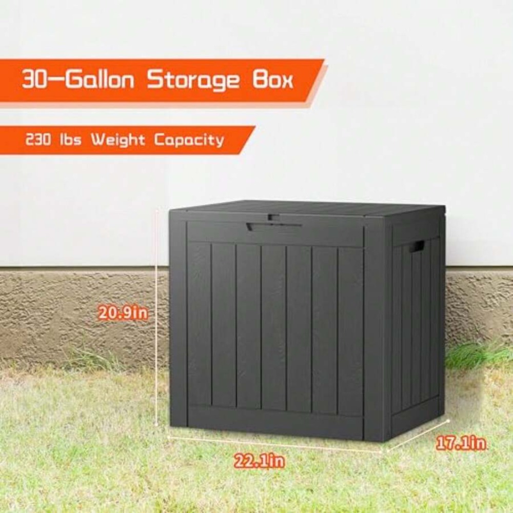 Contenitore da Esterno da 30 G - Outdoor Furniture Weatherproof recensione e prezzo