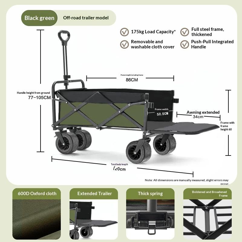 Carrello Pieghevole a Quattro  - Outdoor Furniture Factory recensione e prezzo