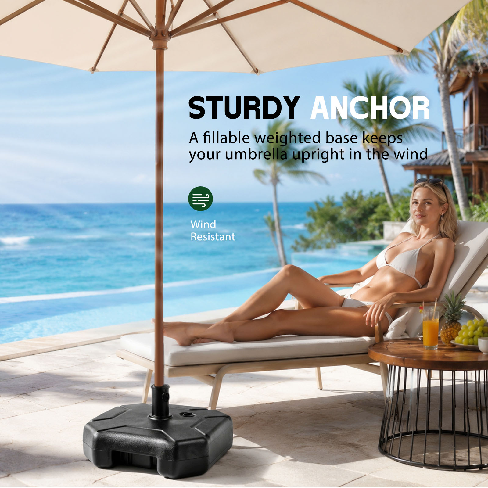 Base per Ombrellone da Esterno - Outdoor Furniture Sunbrella recensione e prezzo