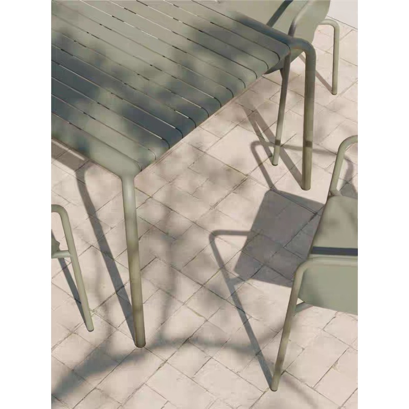 Set da Patio Scandinavo con Ta - Outdoor Furniture Metal Chairs recensione e prezzo