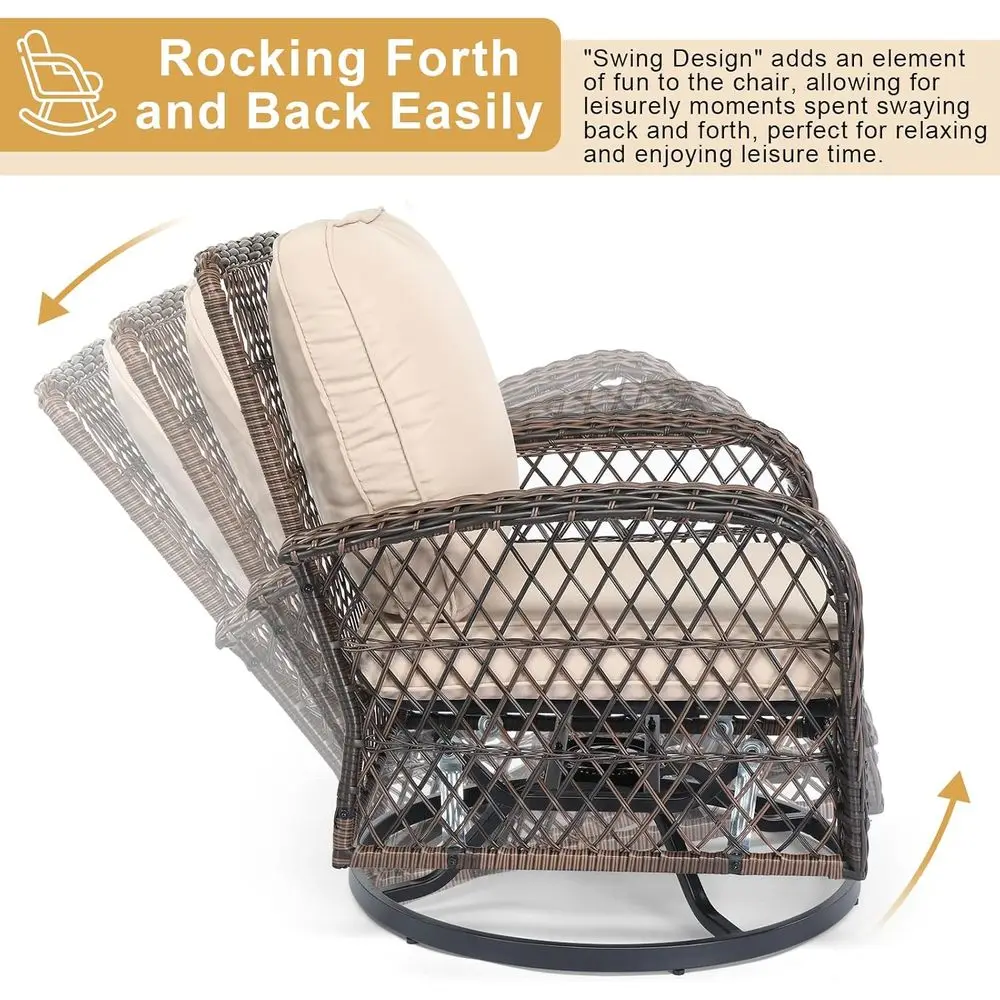 Set di Mobili da Giardino in 3 - Outdoor Furniture Metal Chairs recensione e prezzo
