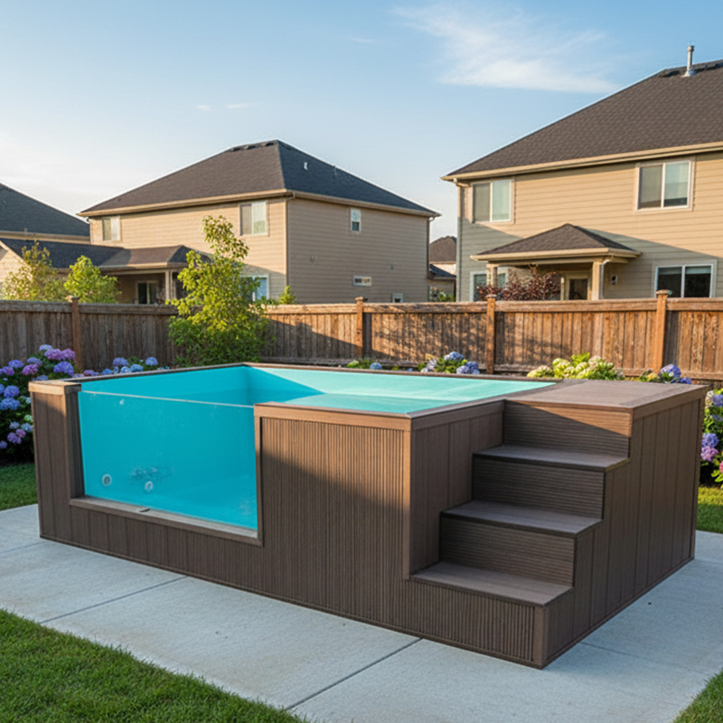 Piscina Prefabbricata di Lusso - Outdoor Furniture Factory recensione e prezzo