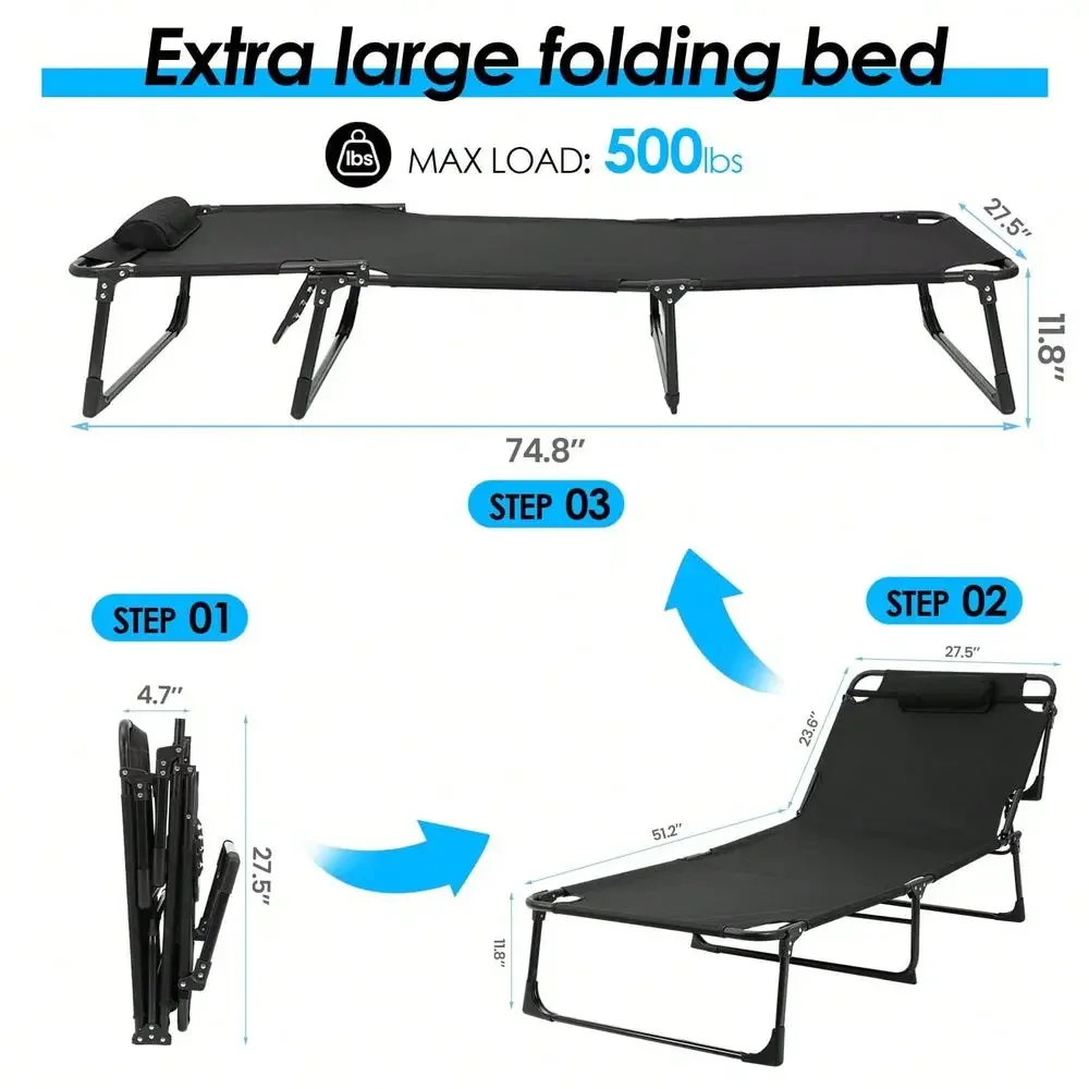 Lettino da Campeggio Pieghevol - Camping Cot Foldable recensione e prezzo