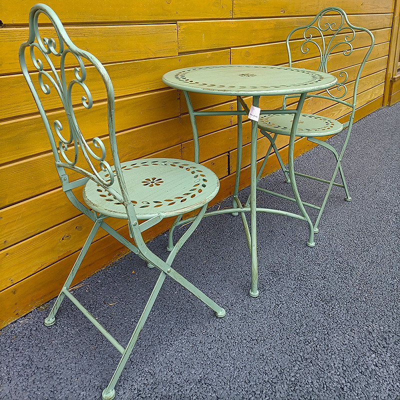 Tavolo e Sedie in Ferro Stile  - Outdoor Furniture Metal Chairs recensione e prezzo