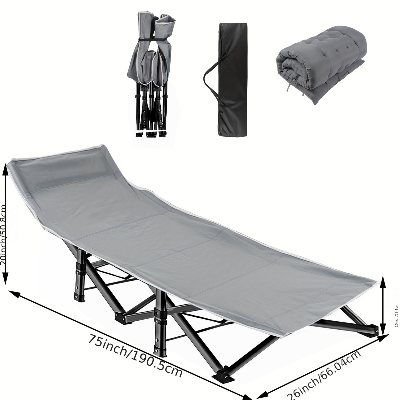 Lettino da campeggio pieghevol - Camping Cot Foldable recensione e prezzo