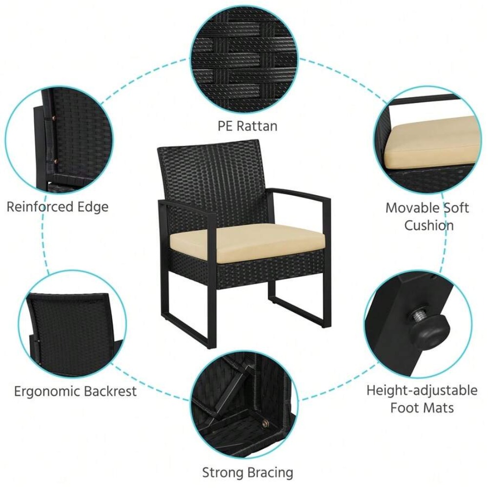 Set di Mobili da Esterno in Vi - Outdoor Furniture Metal Chairs recensione e prezzo