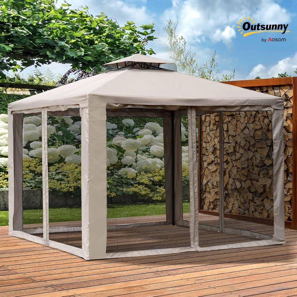 Gazebo da Giardino 2,92m x 2,9 - Outdoor Furniture Patio recensione e prezzo