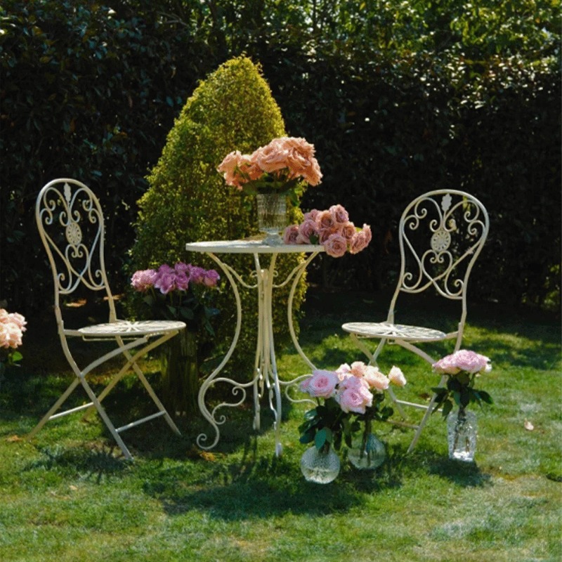 Tavolo e Sedie in Ferro Stile  - Outdoor Furniture Metal Chairs recensione e prezzo