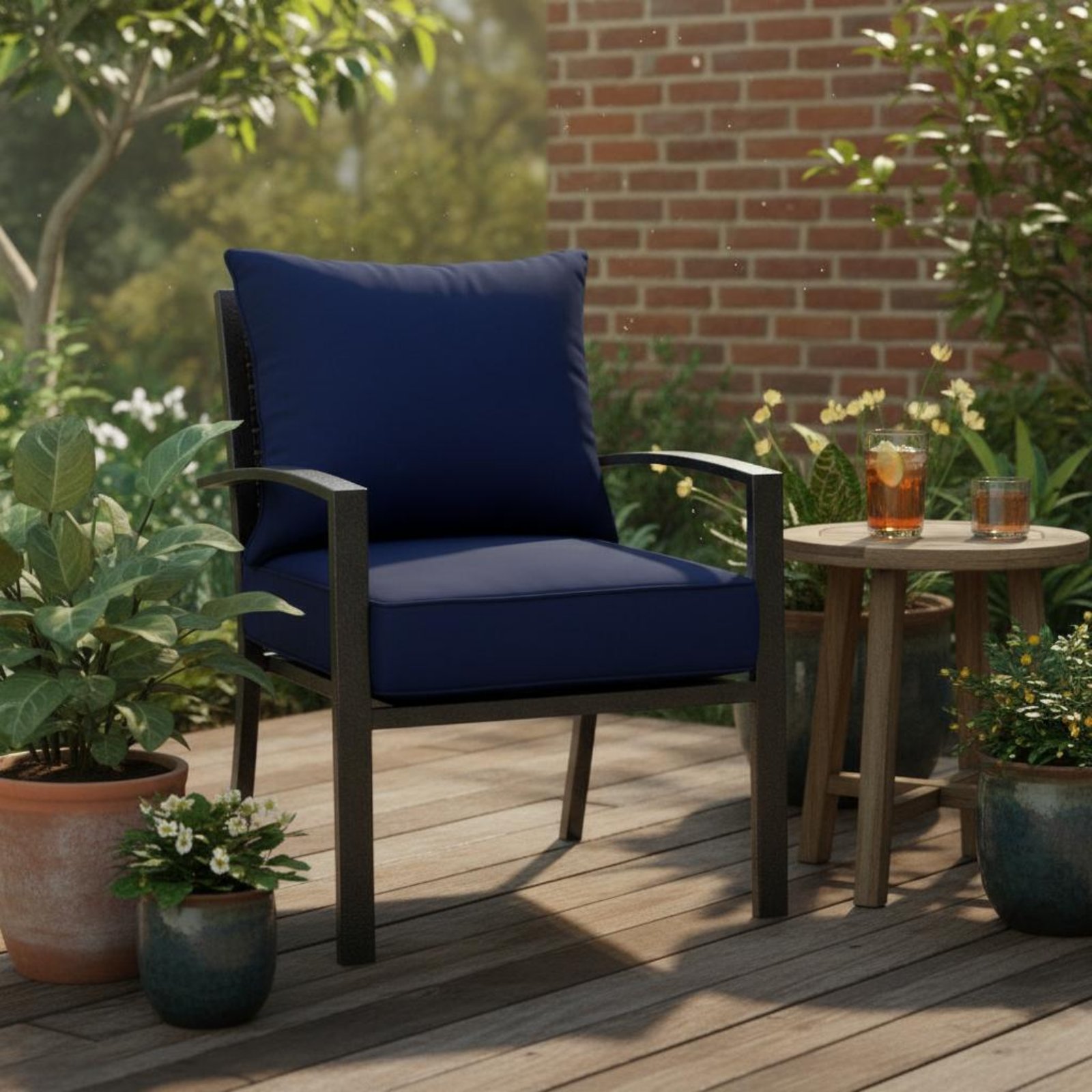 Set di Cuscini per Sedie da Pa - Outdoor Furniture Patio recensione e prezzo